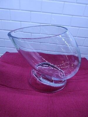 Vintage Luigi Colani Ritzenhoff Crystal Wine Cooler  ICE Bucket -  PERFECT 