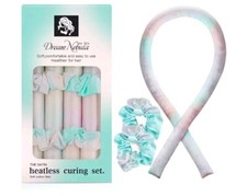 Satin Heatless Curling Set - Curling Rod Headband NEW IN BOX - FREE SHIPPING