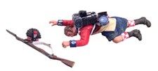 W. Britain Napoleonic 36036 British 42nd Black Watch Casualty 1