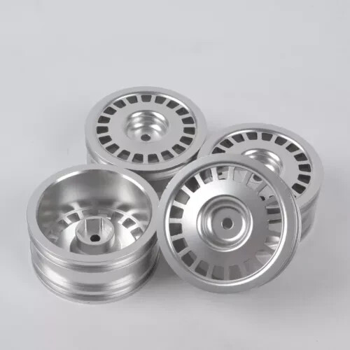 Aluminum Rally Dish Wheels 26mm for Tamiya TT-02 MF-01X 1/10 On-Road Car 51021 - Picture 2 of 12