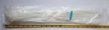 100 Pack XFITTING 20" Cable Ties,White,UV Weather Resistant,50LB,4.8X500MM,UL