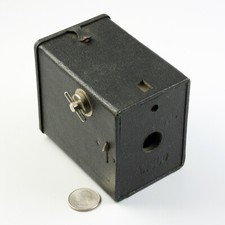 Ansco - Dollar Box Camera for 127 Roll Film - Vintage - Works 