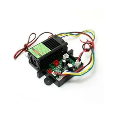 12V Green Diode Lasers 532nm Laser Module Dot with TTL 0-30KHZ & Fan Cooling ...