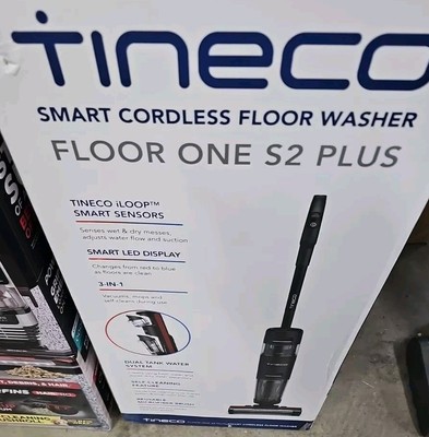 NEW - Tineco Floor One S2 Plus Smart Cordless Floor Washer FW007800US