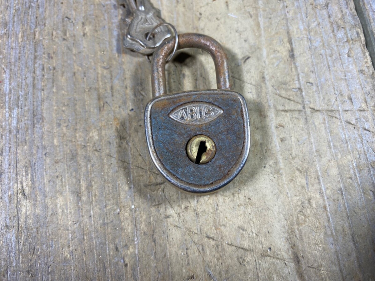 ドイツ製 ABUSアンティーク錠前 ドイツ製 ABUSアンティーク錠前