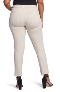 NYDJ Curves 360 Tan Slim Straight Leg 