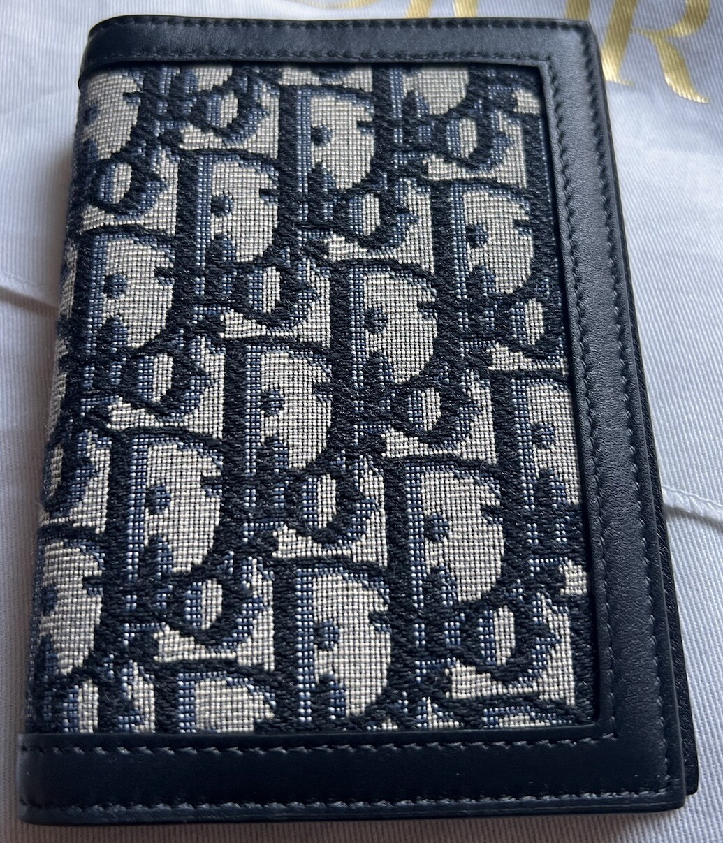 Dior Oblique Passport Holder, Jacquard. New With Tags eBay