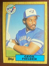 1987 Topps #178 Cecil Fielder Rookie Toronto Blue Jays RC