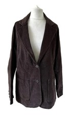 Corduroy Jacket Size 12 Chocolate Brown