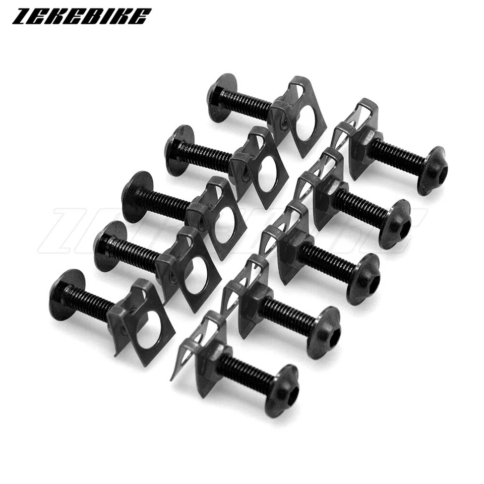 10pcs Fairing Bolts Screws For Yamaha WR250 WR250R WR250X WR250F WR426F WR450F - Imagem 4 de 4
