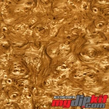 Hydrographic Film Hydrographic  Hydro Dip Holland Gold Burl BW-420