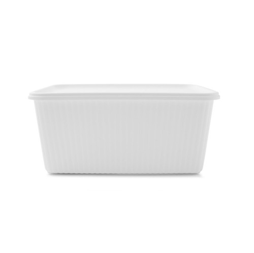 Large Storage Box Heavy Duty Plastic Tub Organiser Containers with Stackable Lid - Picture 35 of 87