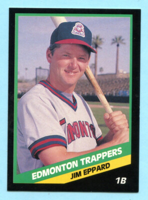 1988 CMC - Trappers Pac. Coast League -  Edmonton - Jim Eppard- Box 198