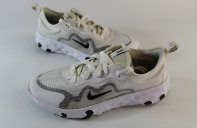 Nike Renew Lucent White Running Shoes Sneakers Youth Size 6.5Y Clean EUC