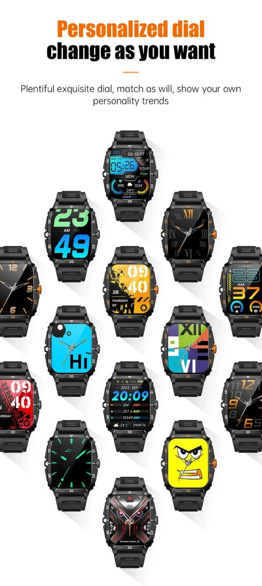 Montre Connectée Homme 2022 avec Appel-Numérotation Bluetooth