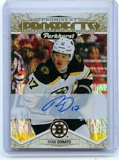  2018-19 Parkhurst Prominent Prospects Autographs #PP-20 Ryan Donato A