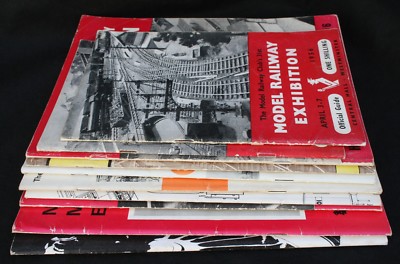 Modelleisenbahn Club Modelleisenbahn Ausstellungsführer x 10 1956 - 1974