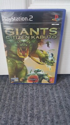 PS2 Giants Citizen Kabuto (2002) UK Pal, Brandneu & Sony Factory Sealed