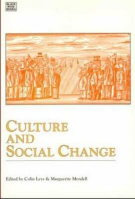 Culture and Social Change, Paperback by Leys, Colin (EDT), Brand New, Free sh...
