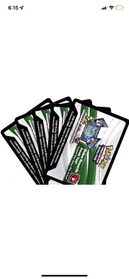 200 Pokemon TCG Live Online Unused Code Cards (sent By Email)