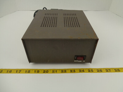 Base Com 10 Regulated Power Supply 117V/60Hz 2.5 Ampere For Parts
