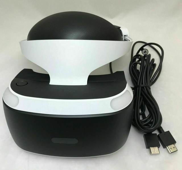 AS IS NO DISPLAY Sony PlayStation VR Headset ONLY PS4 CUHZVR2 2ND GEN