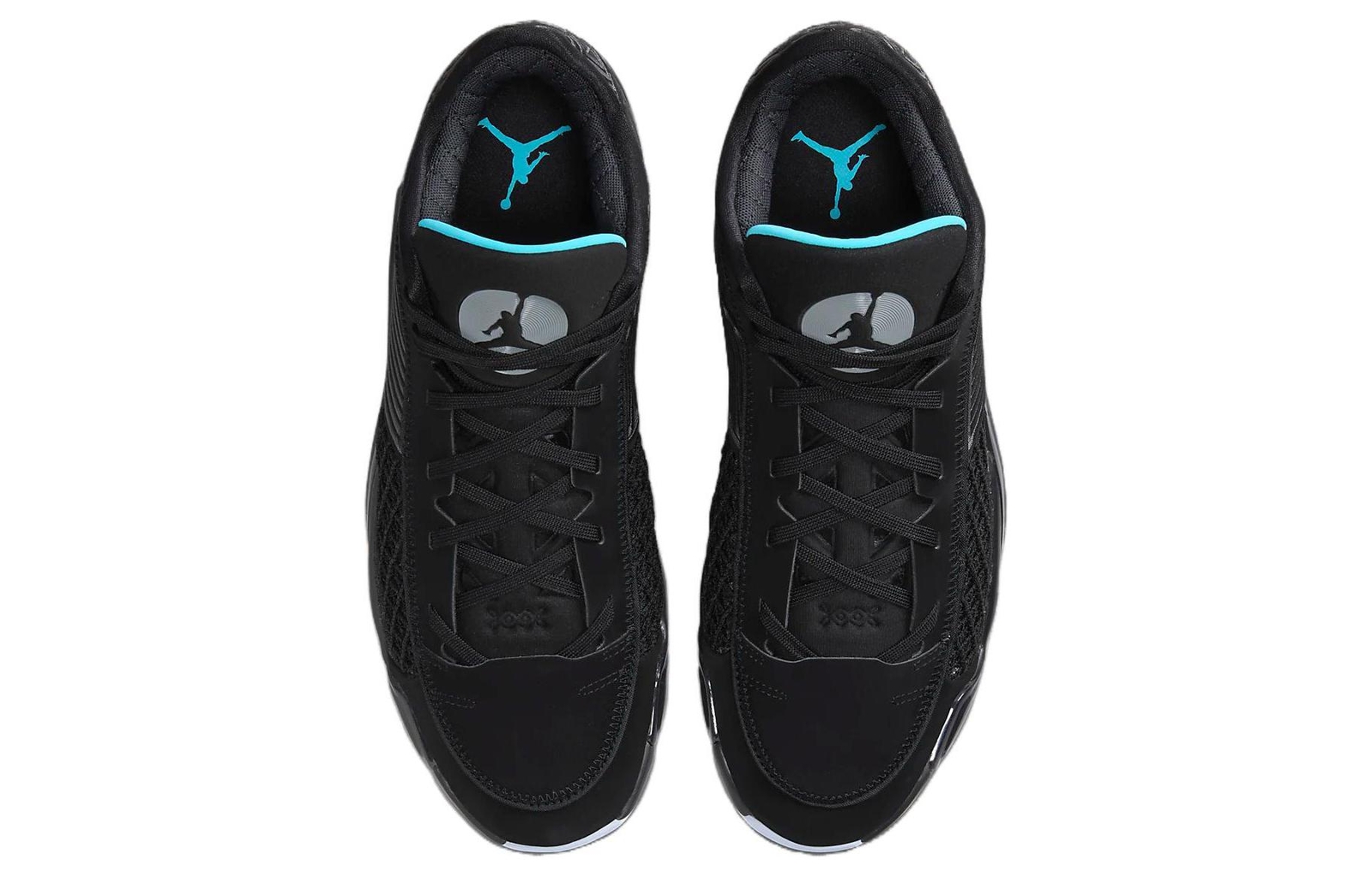 Size 7.5 - Air Jordan 38 PF Low Black Gamma Blue for sale online