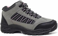 Ladies Hiking Boots Women Ankle Lightweight Trekking Trail Trainer Walking Shoes