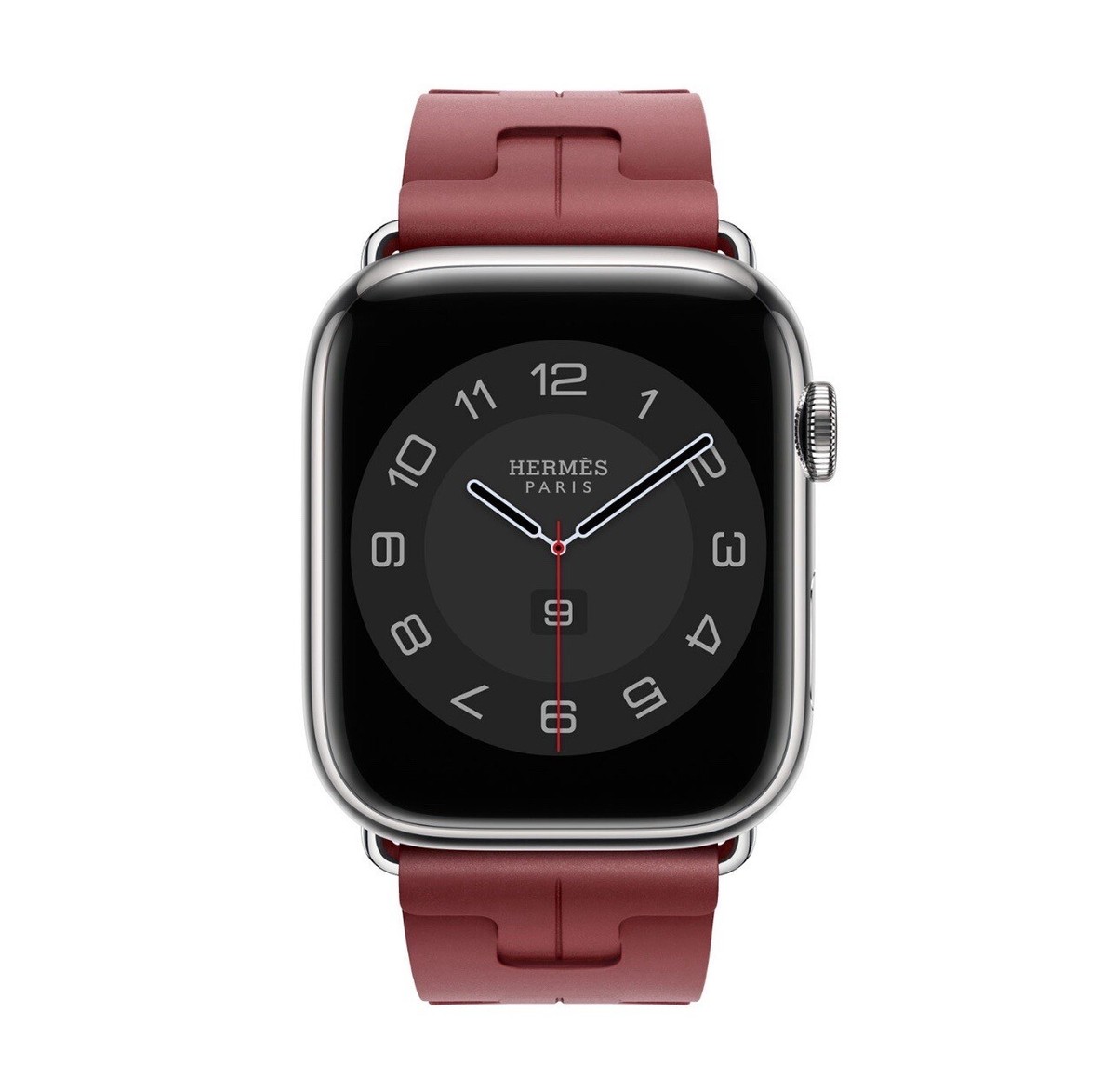Genuine Apple Watch Hermes Rouge H Kilim Single Tour Band Genuine Apple Watch Hermes Rouge H Kilim Single Tour Band