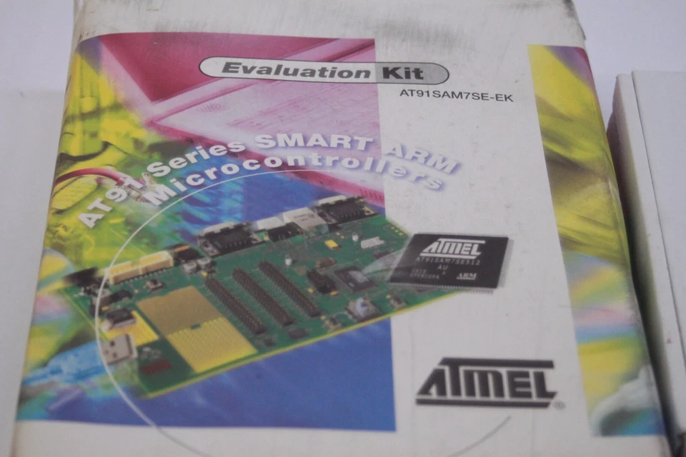 Atmel AT91 Series Smart ARM Evaluation Kit Board AT91SAM7SE-EK NEW - Image 2 of 2