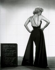 MARILYN MONROE - 10" x 8" Photo Wardrobe Test GENTLEMEN PREFER BLONDES 1953