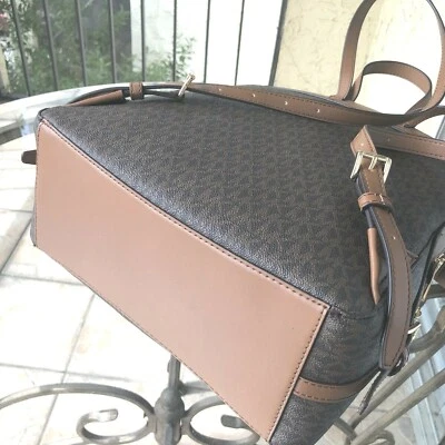 Michael Kors Large Travel School Backpack Shoulder Satchel Bag  