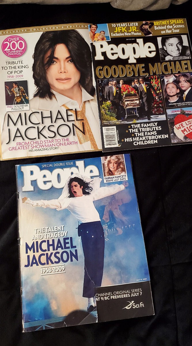 Michael Jackson's Passing Magazine/Newspaper 6 piece lot | eBay