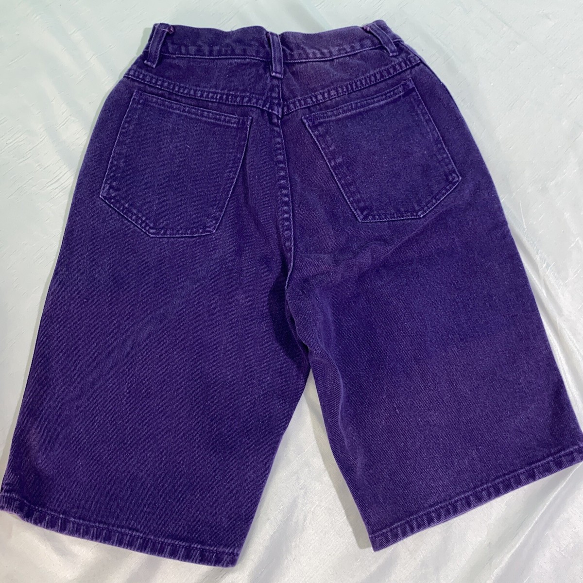Vintage Mom Jeans Shorts Purple Rio Sz 9 Denim High Rise | eBay