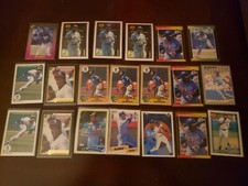 1987-1991 Bo Jackson Baseball Card Lot RC and More Topps UD Donruss Fleer Bowman