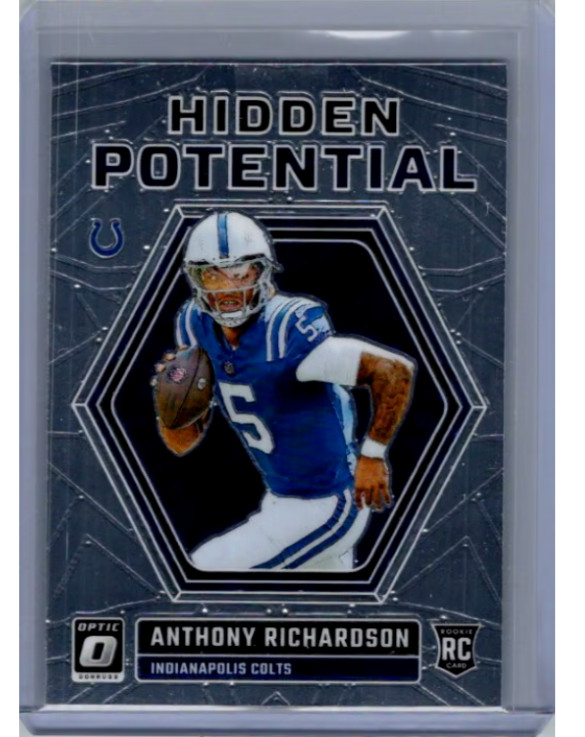 Anthony Richardson 2023 Donruss Optic Hidden Potential Rookie Card #HP-AE - Colt