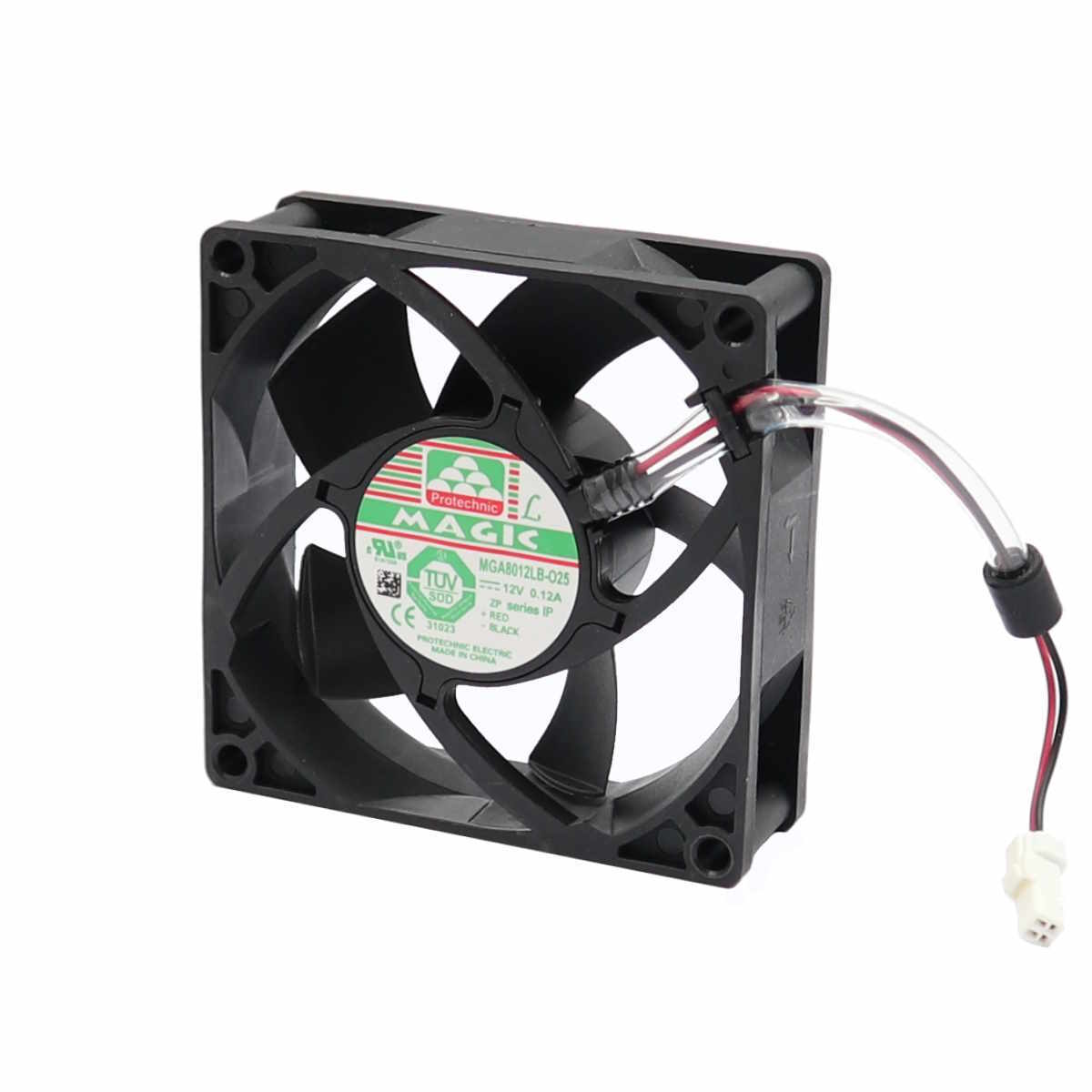 PROTECHNIC MAGIC MGA8012LB-O25, Axiallüfter, 80x80x25mm, 12V-, IP68, wasserdicht