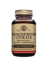 Solgar Magnesium Citrate 120�Tablets X 1