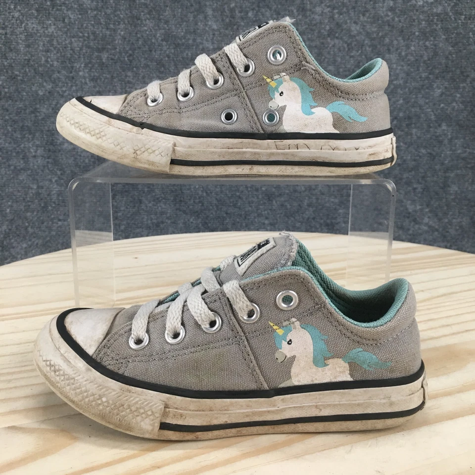 Zapatillas bajas Converse Niños 11 Chuck Taylor All Star 669817F Tela gris Foto 2 de 4