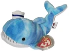 Ty Beanie Baby ? CAPTAIN the Whale (7 Inch) NEW MWMTs Plush Stuffed Animal Toy