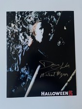 DON SHANKS In Person Signed Autograph 20x25cm Halloween