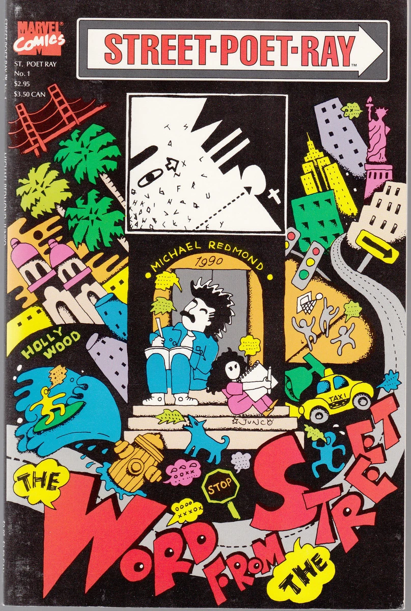 STREET-POET-RAY #1 1990 BY MICHAEL REDMOND ''WORD FROM THE STREET'' NM- |  eBay