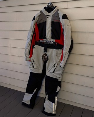 Scorpion EXO Yosemite Jacket (L) + Pants (L) Combo - Red