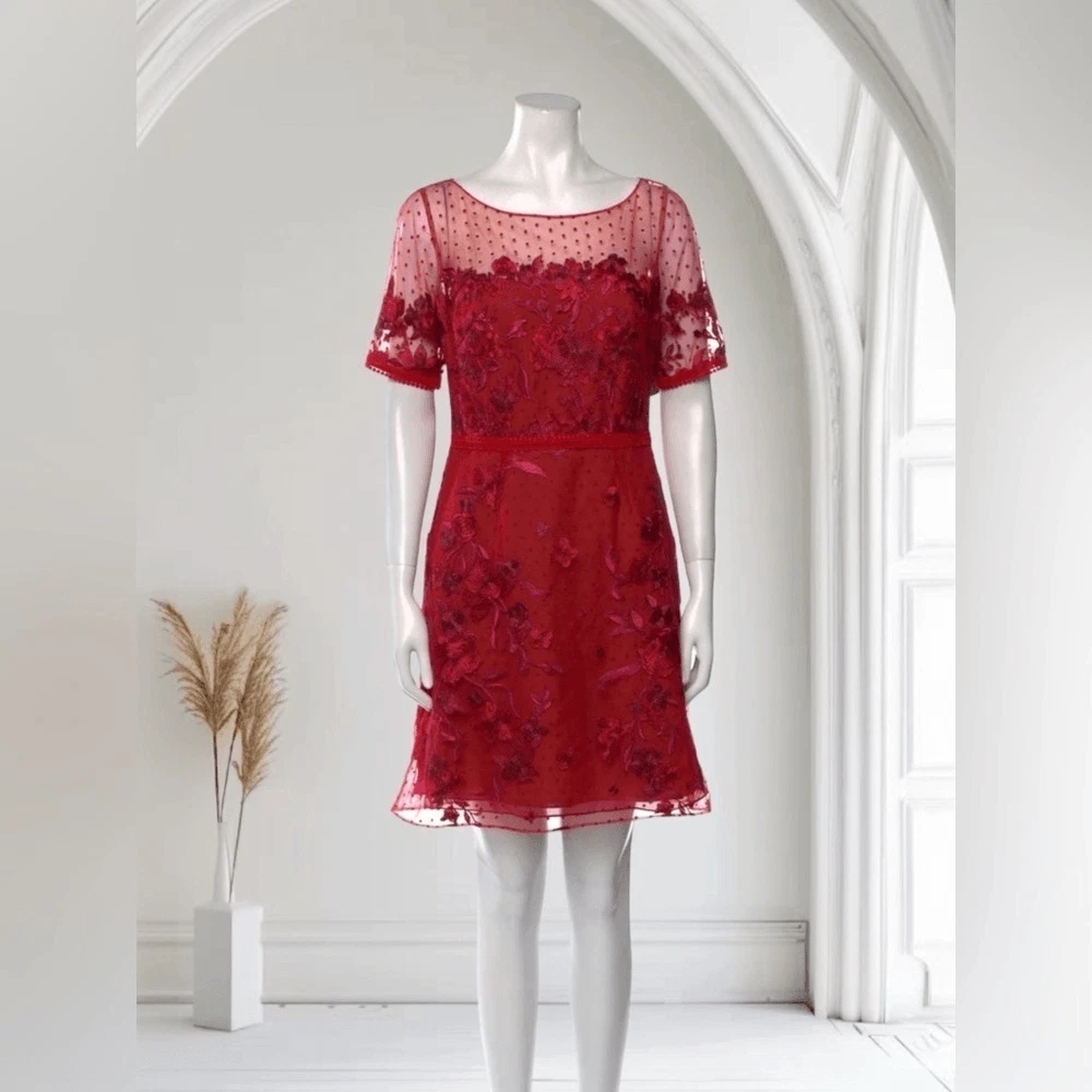 white christmas dresses Spear Garden Midi Dress main image 0