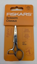 Mini Fiskars 4 Inch Forged Fabric Crafting Sewing Scissors Steel Blades New