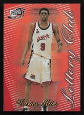 2000 Press Pass SE #LC 1 Darius Miles Lottery Club