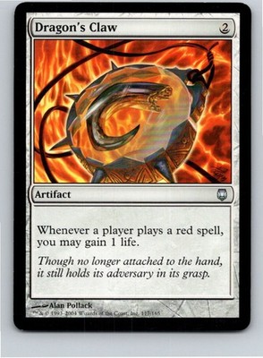Magic the Gathering Dragon's Claw Darksteel MTG Free Shipping!