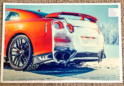 NISSAN GTR GT-R R35 - RAHMENBARES SAMMLERSTÜCK OLDTIMER SUPERCAR AUTO BILD