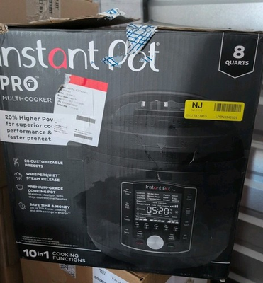 #ad Instant Pot Pro Electric Pressure Cooker Black $109.99