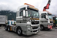 LKW Foto MAN TGX 33.680 Zugmaschine Schweiz grau Schwertransporte AFFOLTE #i8ky
